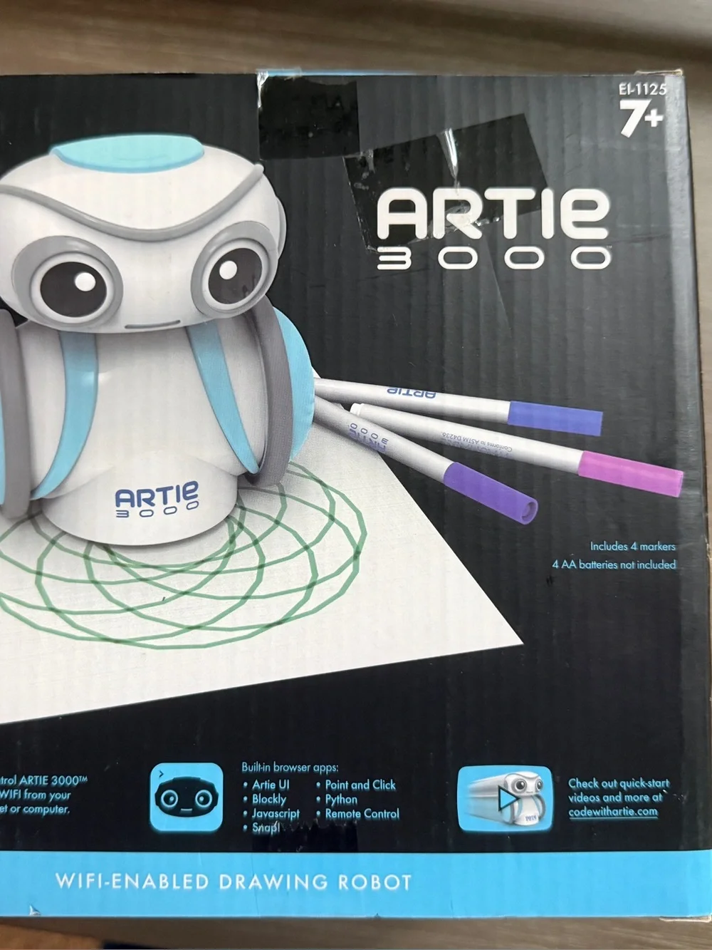 STEM Artie 3000 Coding WiFi-Enabled Drawing Robot